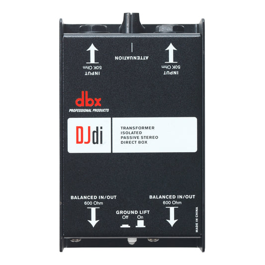 dbx DJDI 2-Channel Passive Direct Box