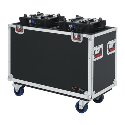 Gator GTOURMH250 Flight Case For Two 250-Style Moving Head Lights