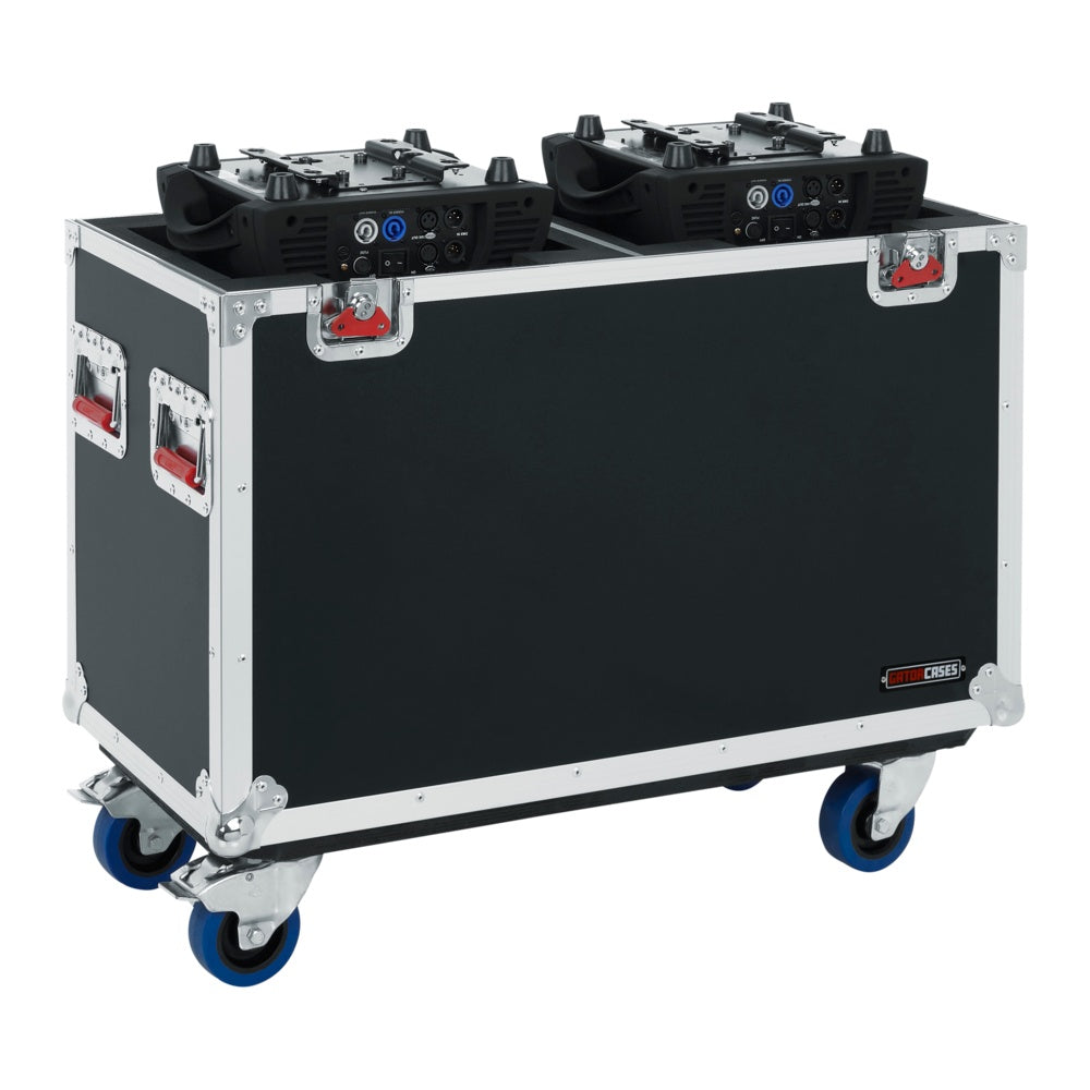 Gator GTOURMH250 Flight Case For Two 250-Style Moving Head Lights