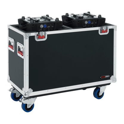 Gator GTOURMH250 Flight Case For Two 250-Style Moving Head Lights