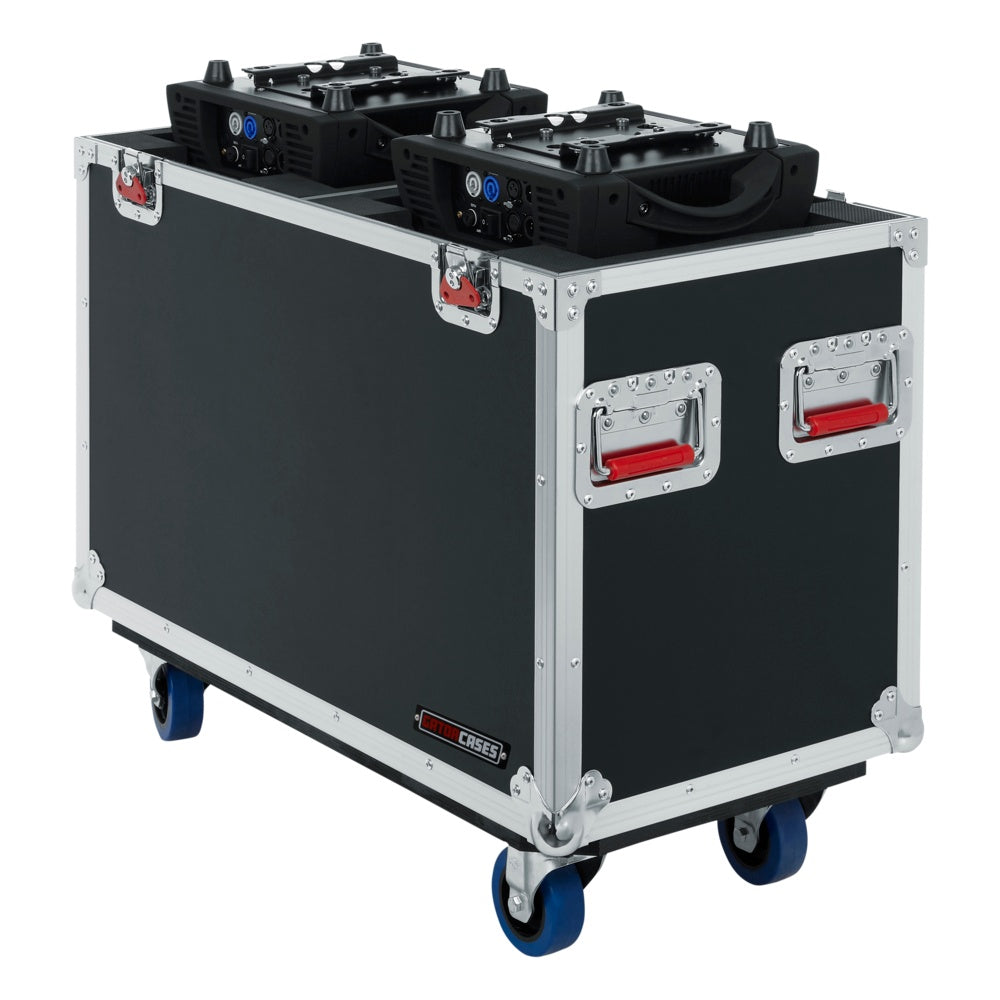 Gator GTOURMH250 Flight Case For Two 250-Style Moving Head Lights