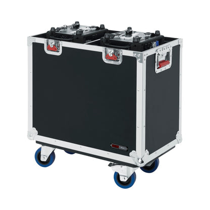Gator GTOURMH350 Flight Case For Two 350-Style Moving Head Lights
