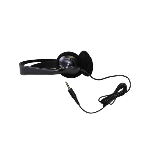 Listen Technologies LA-165 Stereo Headphones For Assistive Listening Systems