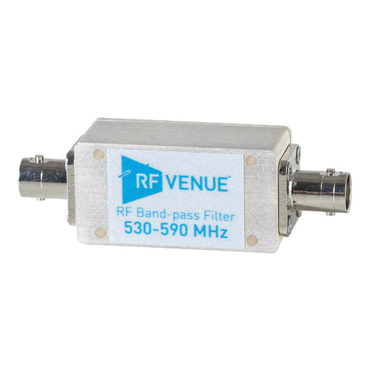 RF Venue Band-Pass Filter: 470 - 530 MHz