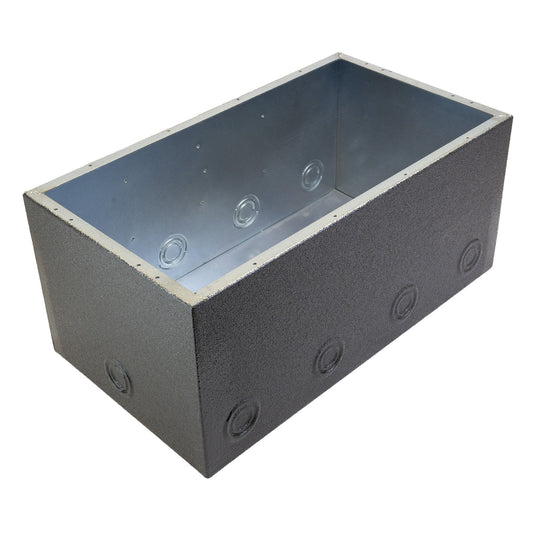 Ace Backstage Double Wide Stage Pocket Standard Back Box | Depth: 8 inches, Finish: Polyurethane Coat