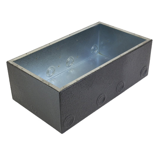 Ace Backstage Double Wide Stage Pocket Standard Back Box | Depth: 6 inches, Finish: Polyurethane Coat