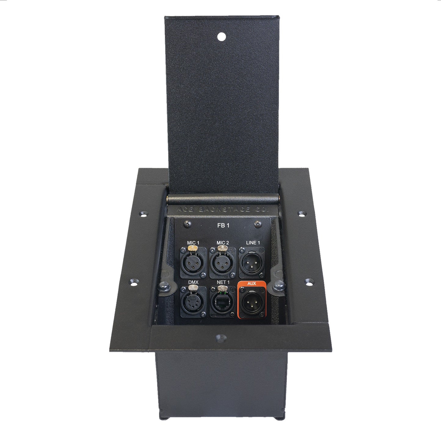 Ace Backstage 123SLBK Half Pocket/Standard Lid