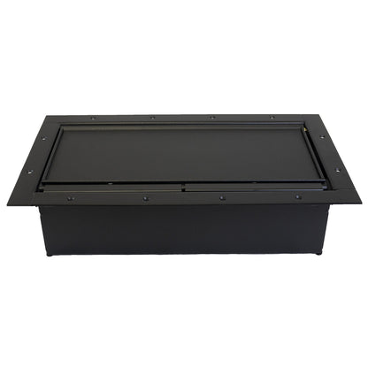 Ace Backstage 124CLBK Double Wide In-Floor Stage Pocket With Carpet Lid