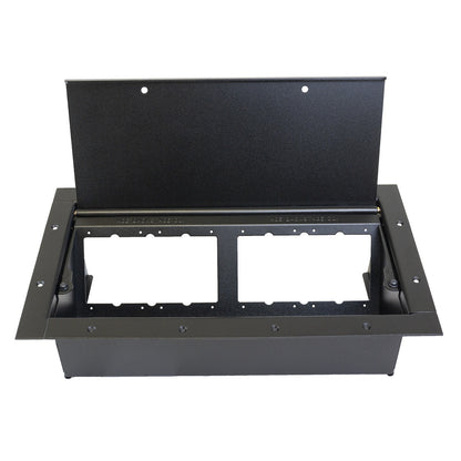 Ace Backstage 124SLBK Double Wide Stage Pocket With Standard Lid | Black