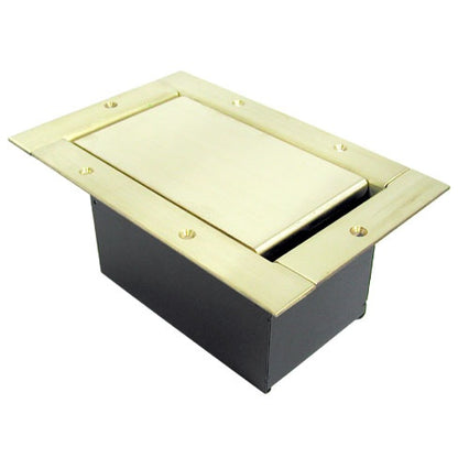 Ace Backstage 223SLBR Half Pocket Standard Lid With Brass Bezel