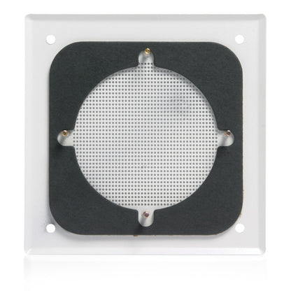 AtlasIED Contemporary Wall or Ceiling Baffle Low-Profile Recessed Mount | 4 inch
