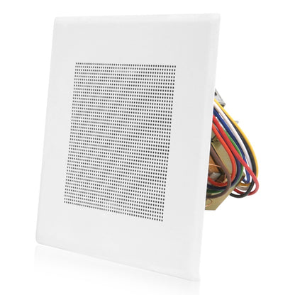 AtlasIED Contemporary Wall or Ceiling Baffle Low-Profile Recessed Mount | 4 inch