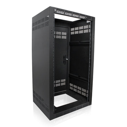 AtlasIED Welded Rack 24RU Steel Cabinet With Adjustable Rails | 18.5"