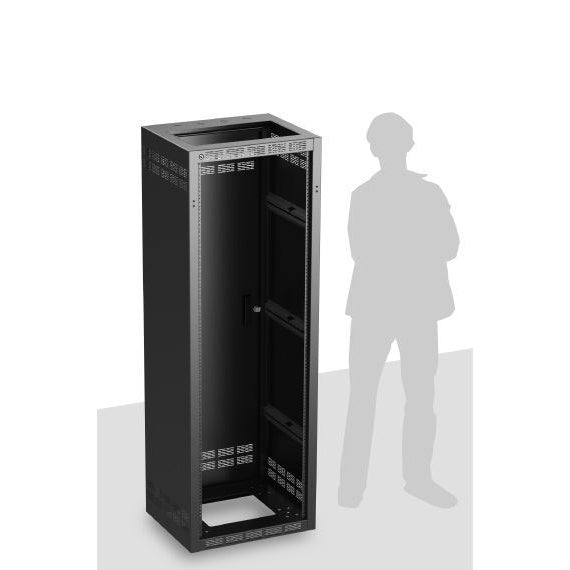AtlasIED Welded Rack 35RU Steel Cabinet For AV Install | 18 1/2"