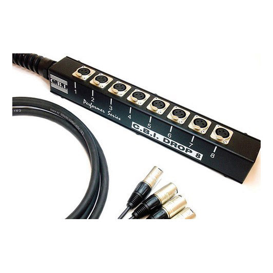 CBI DROP8-0800 8-Channel Slimline Drop Snake