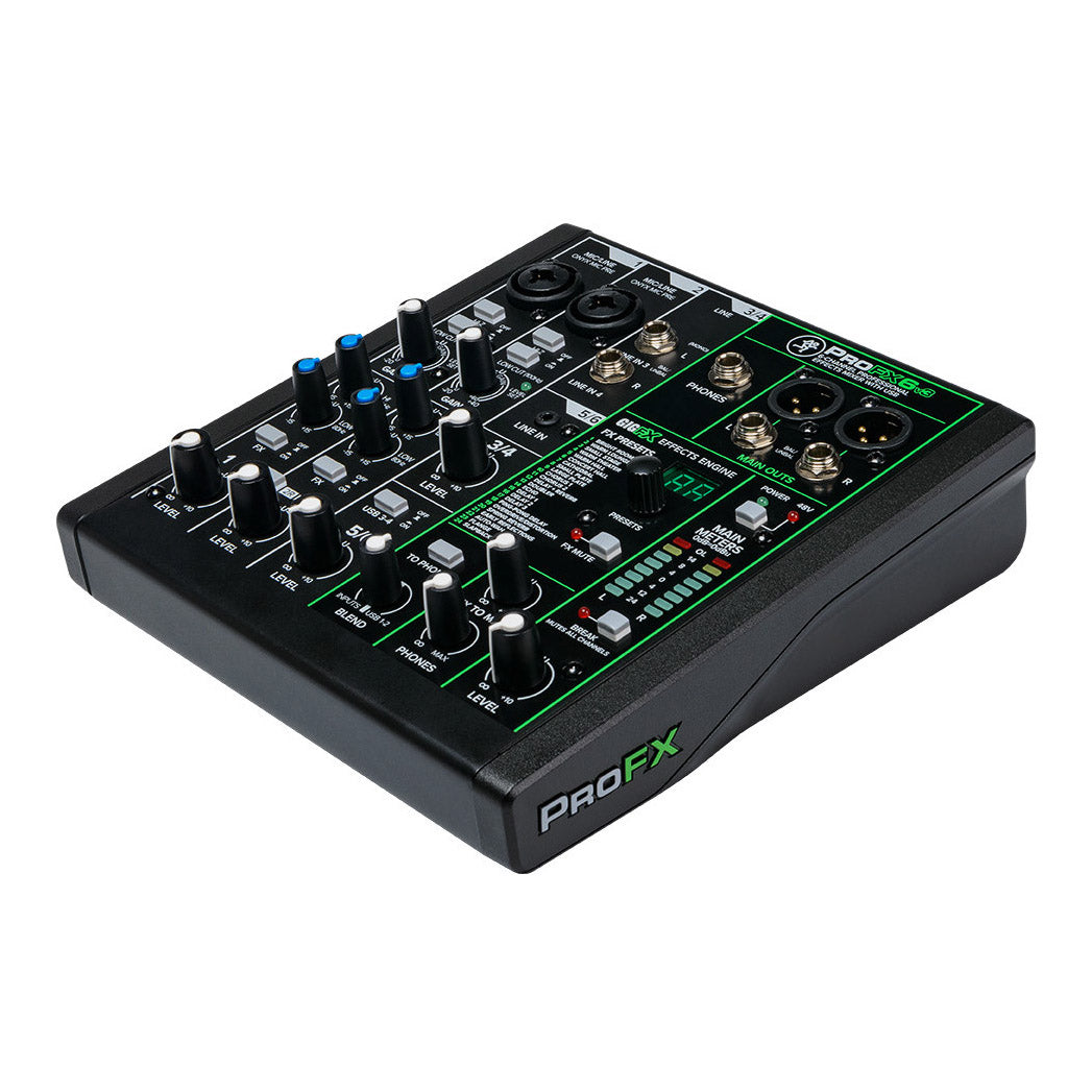 Mackie ProFX6v3 Effects Mixer with USB