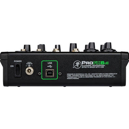 Mackie ProFX6v3 Effects Mixer with USB