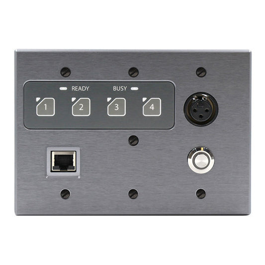 Attero Tech Zip4-3G 4-Zone Dante/AES67 Paging Interface