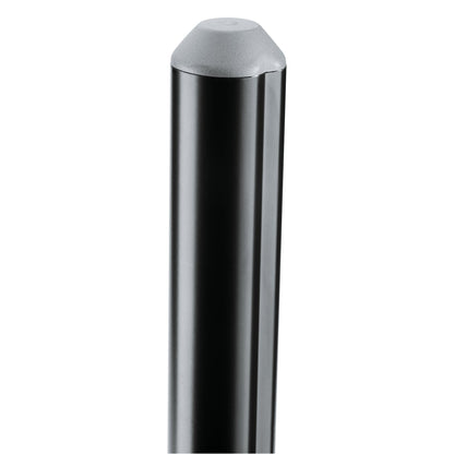 21336 distance rod top end detail showing grey plastic cap on black tube, K&M