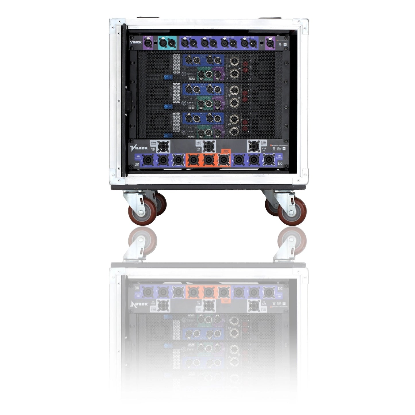 Crown VRACK12KFX V-Rack With Three IT12000HD Power Amplifiers