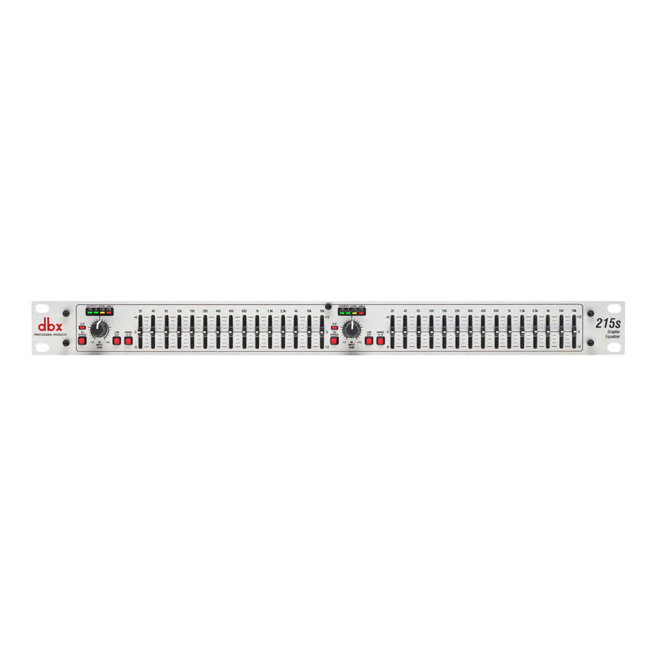 dbx 215S Dual Channel 15-Band Equalizer