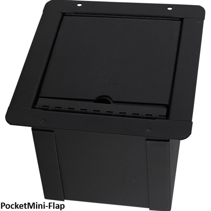 ProCo Sound Pocket Mini Recessed Floor Input Pocket | Flap - Full Closure