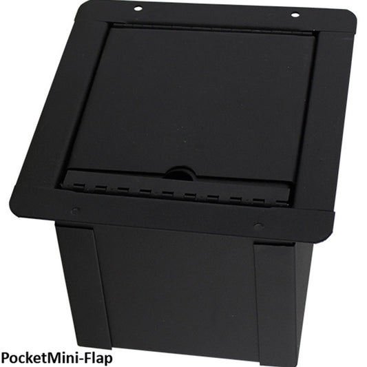 ProCo Sound Pocket Mini Recessed Floor Input Pocket | Flap - Full Closure