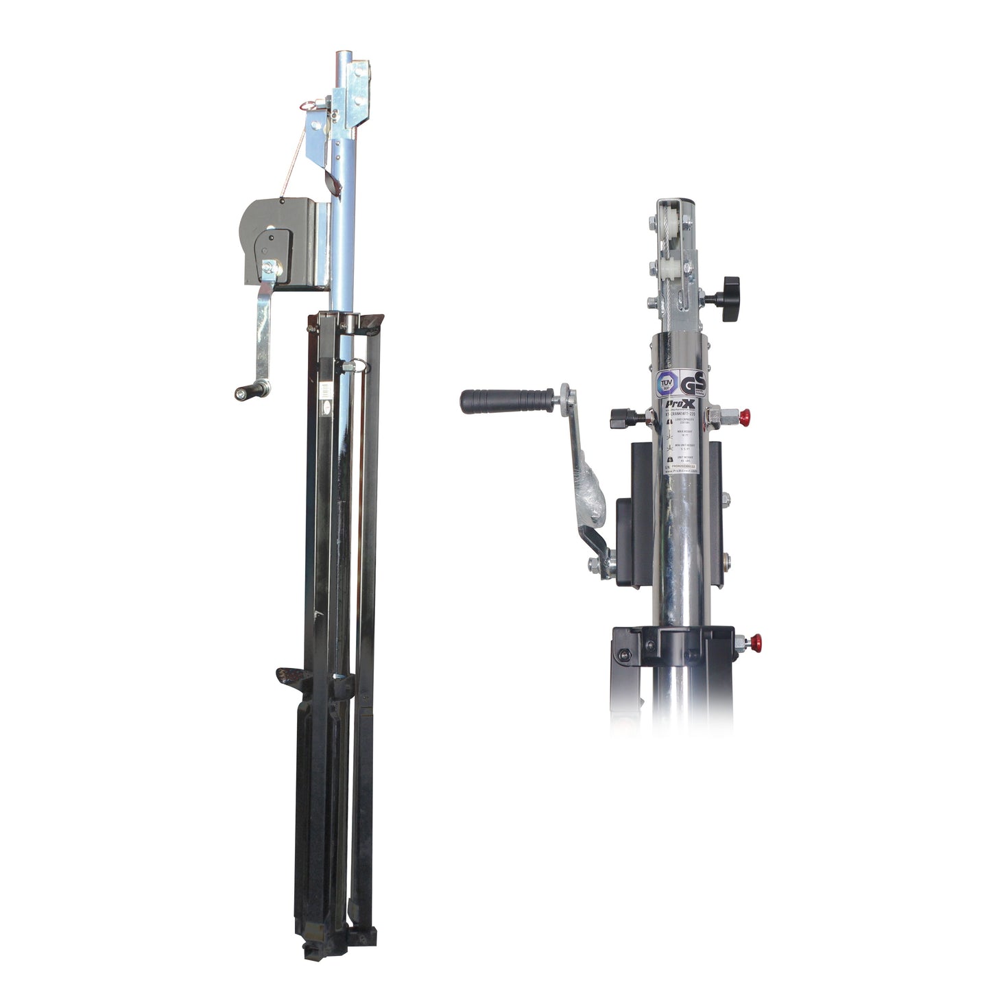 ProX Lighting Crank Stand Heavy-Duty Truss Lift With Crank | 14 ft | 200 lbs