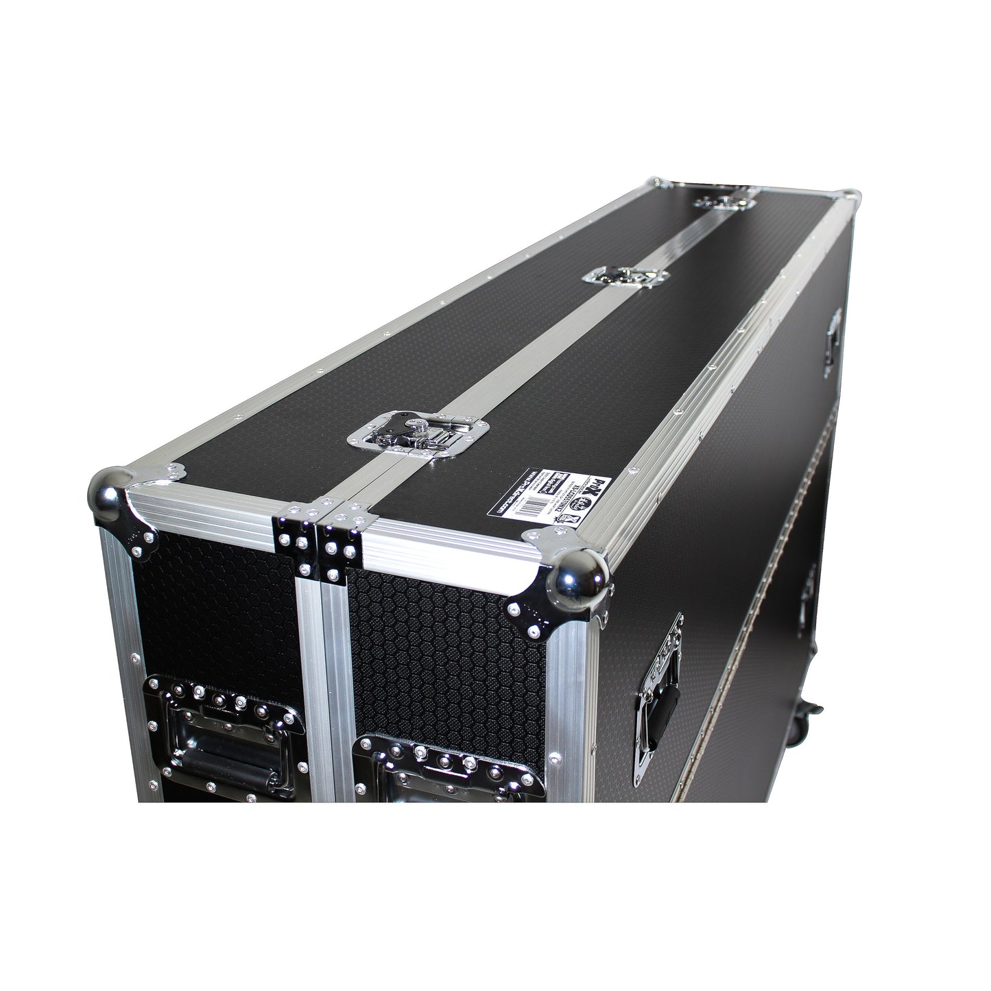 ProX Universal Dual Flat Panel Monitor Flight Case ATA Road Case | 70 in to 85 in