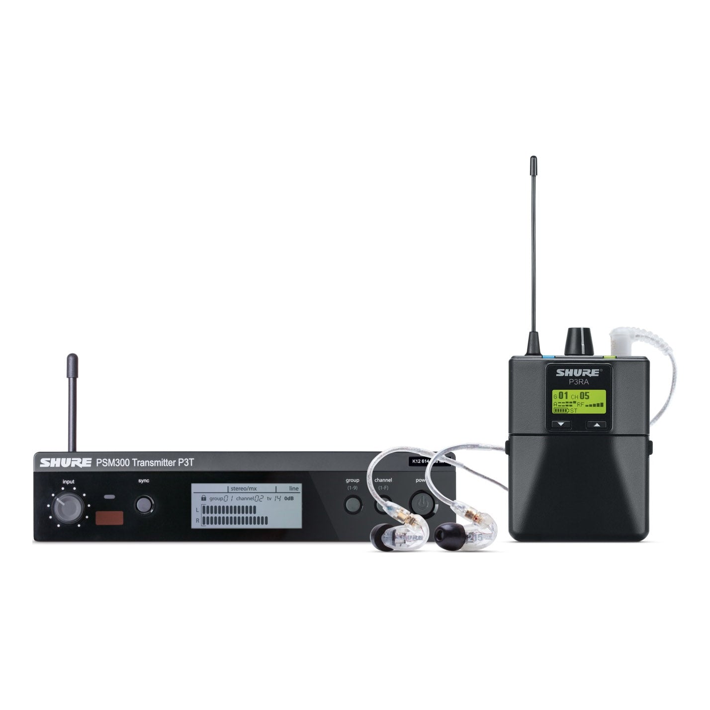 Shure P3TRA215CL In-Ear Monitoring Set