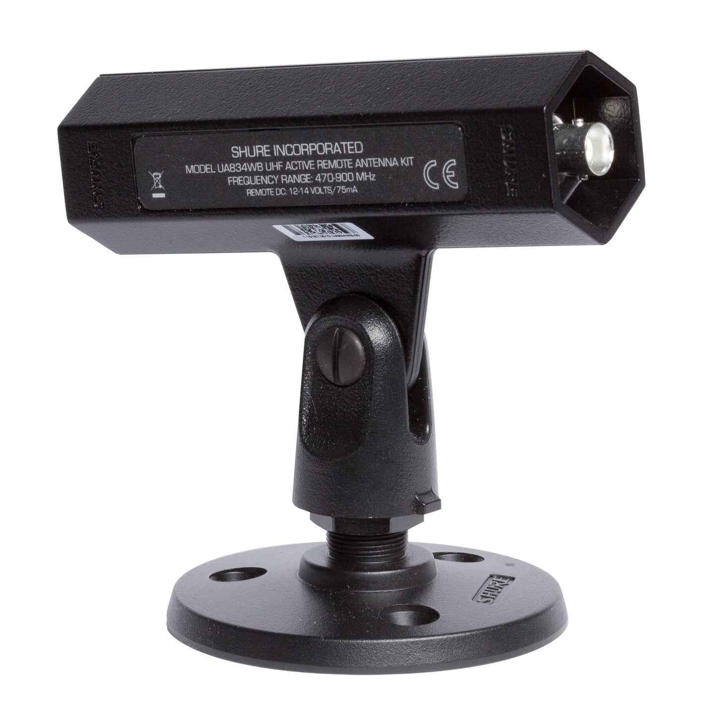 Shure UA834 In-Line Antenna Amplifier | Frequency: UA834XA (902-960 MHz)