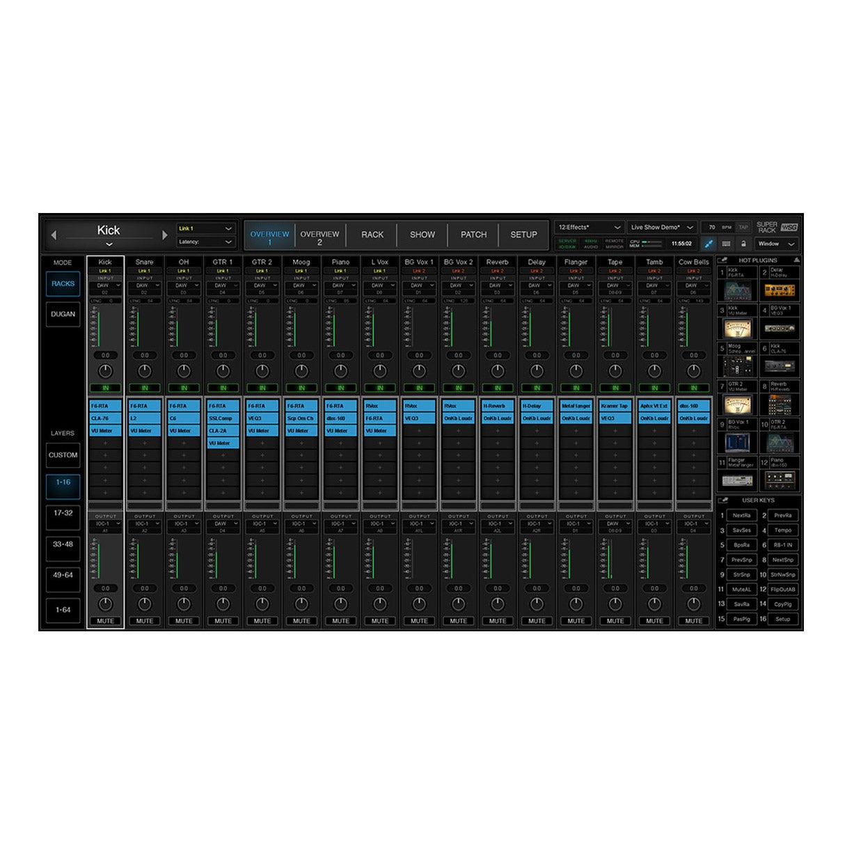 Waves SoundGrid SuperRack