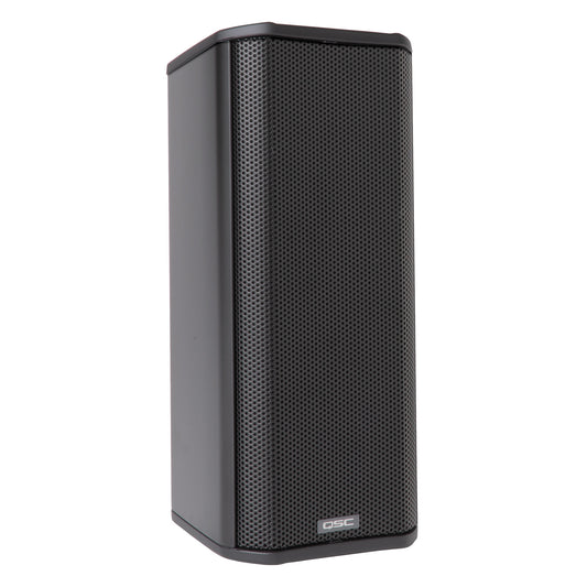 QSC AD-S402T 4-Driver Column Surface-Mount Speaker, black