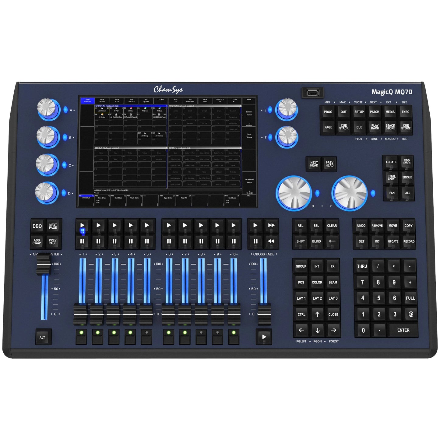 ChamSys MagicQ MQ70 Compact Lighting Console