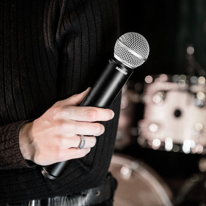 Shure BLX2/SM58 Handheld Wireless Microphone Transmitter | Frequency: H10 (542-572 MHz)