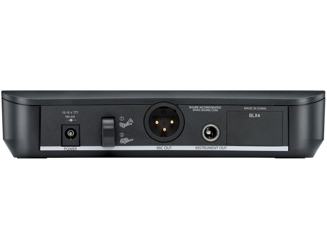 Shure BLX24/B58 Wireless Handheld Microphone System | Frequency: H9 (512-542 MHz)