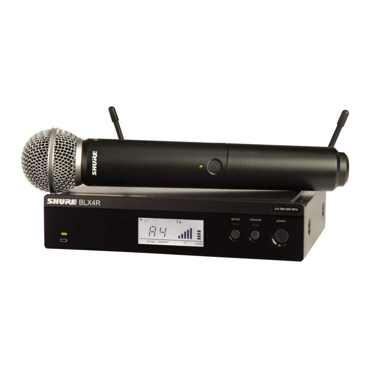Shure BLX24R/SM58 wireless handheld microphone system