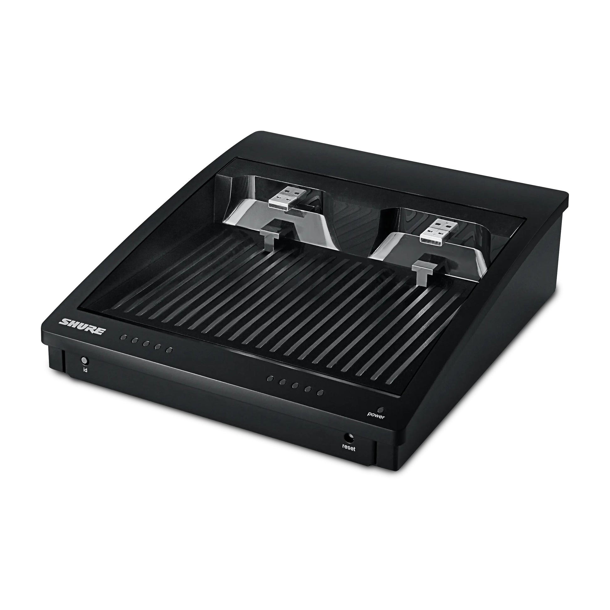 44402_Shure-SBC250-US-2-Bay-Networked-Charging-Station-for-ULXD-Transmitters_ALT03sqr