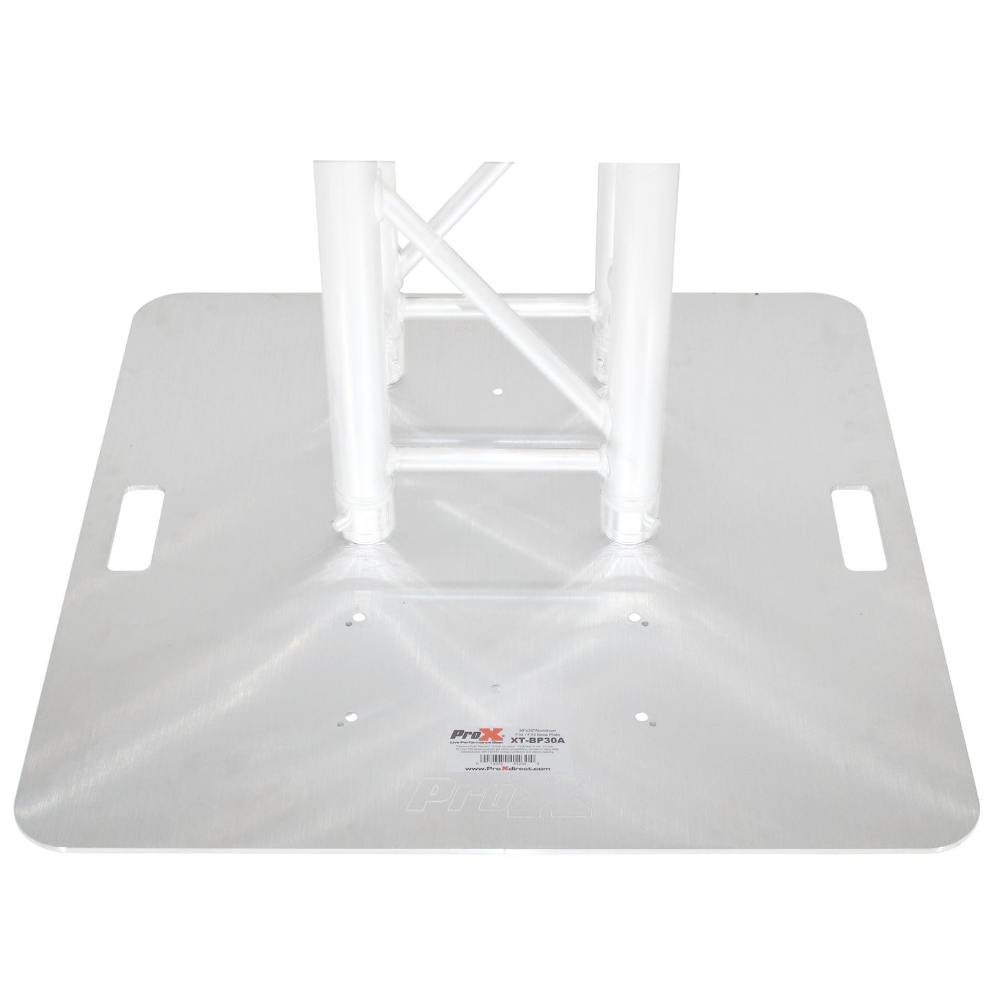 ProX Truss Base Plate For F34 Conical Square Truss | 30 in x 30 in | 6 mm | Aluminum