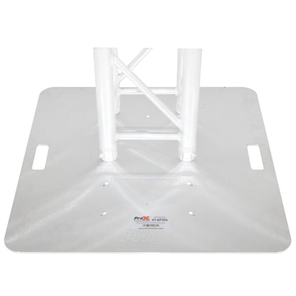 ProX Truss Base Plate For F34 Conical Square Truss | 30 in x 30 in | 6 mm | Aluminum