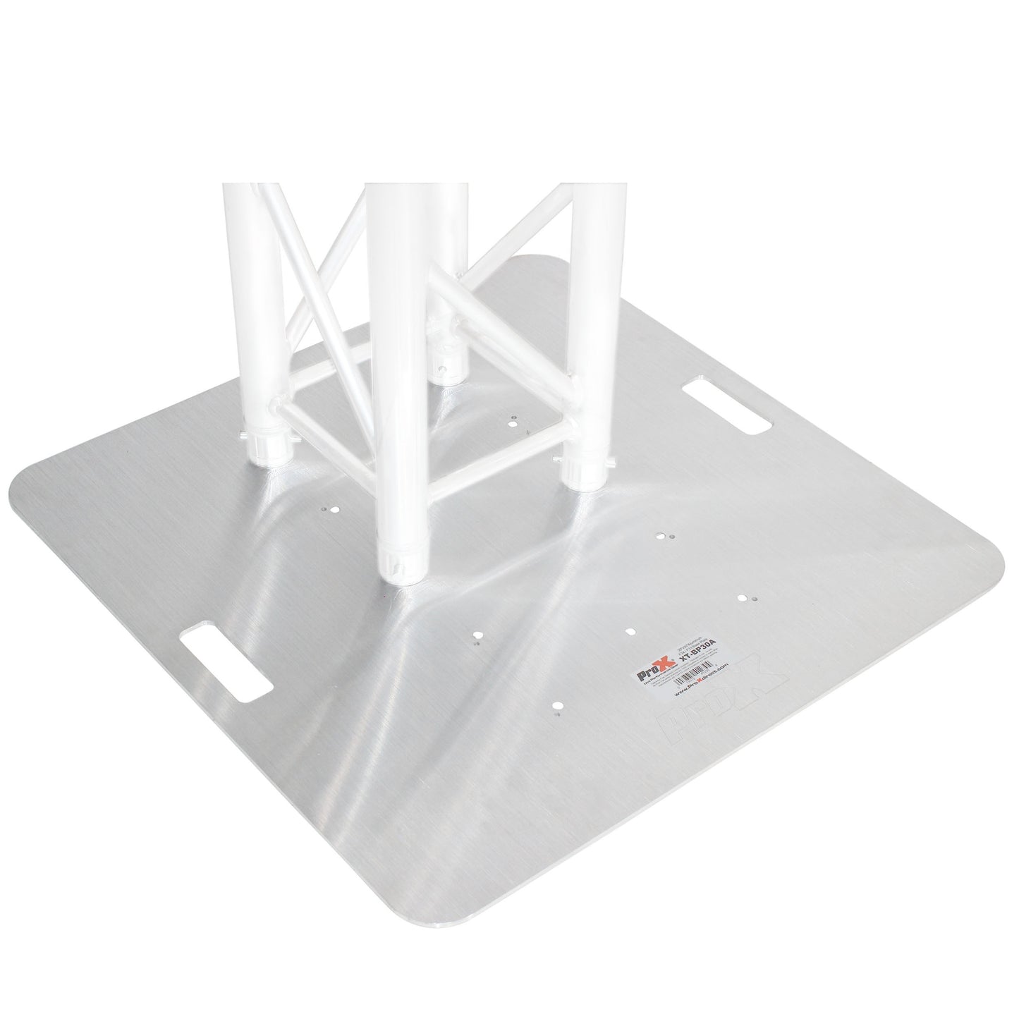 ProX Truss Base Plate For F34 Conical Square Truss | 30 in x 30 in | 6 mm | Aluminum
