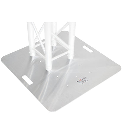 ProX Truss Base Plate For F34 Conical Square Truss | 30 in x 30 in | 6 mm | Aluminum