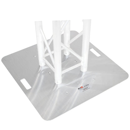 ProX Truss Base Plate For F34 Conical Square Truss | 30 in x 30 in | 6 mm | Aluminum