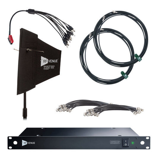 RF Venue DFIND9 DISTRO9 HDR Diversity Fin Bundle