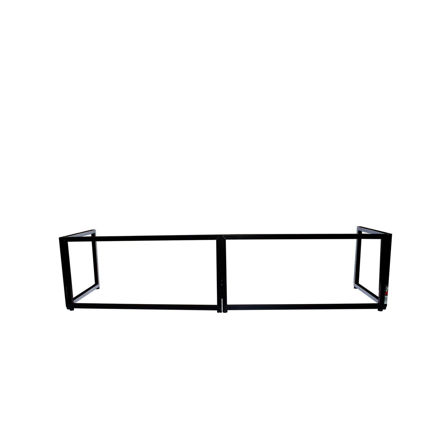 ProX Tabletop DJ Facade 4-Panel Foldable Booth With Scrims | Black