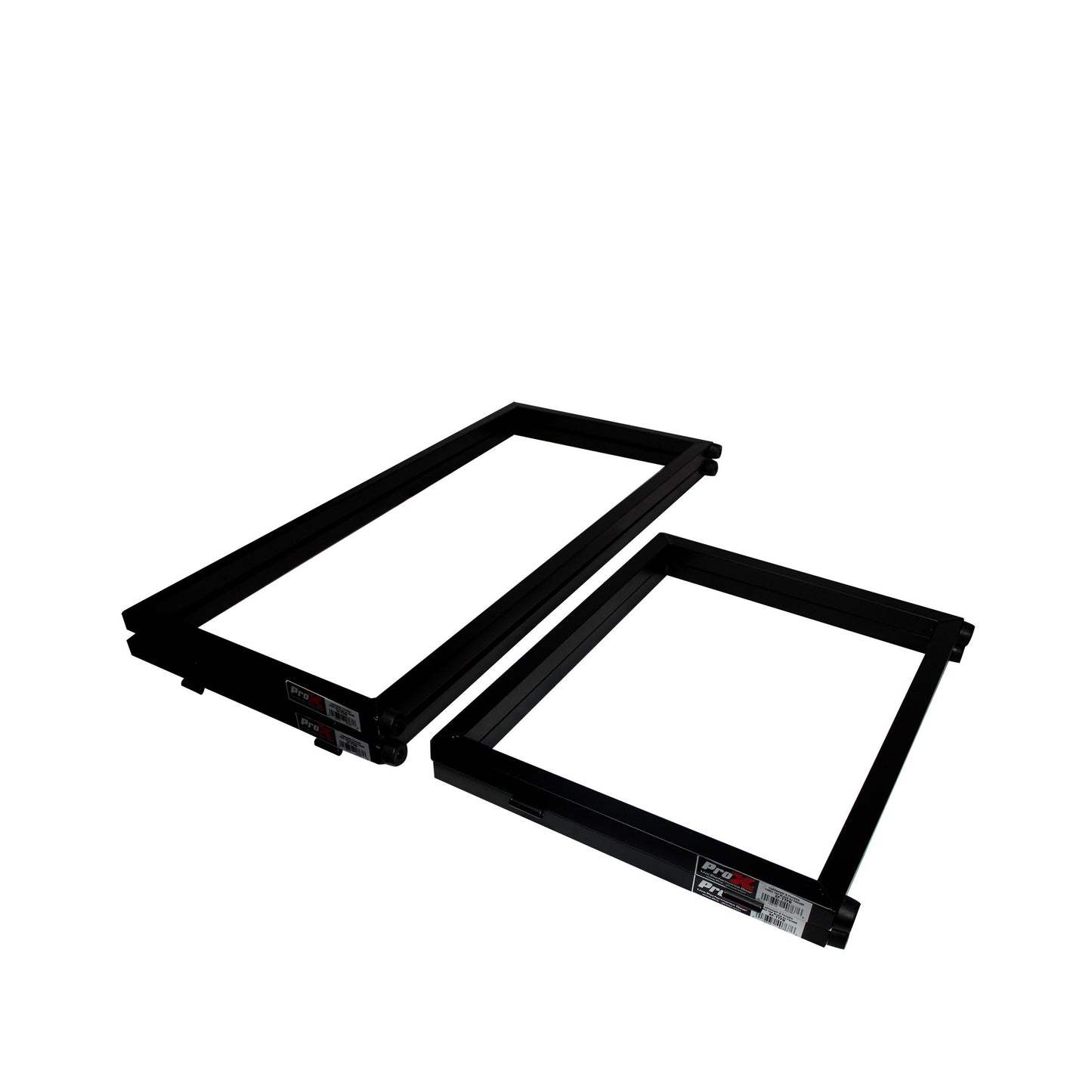 ProX Tabletop DJ Facade 4-Panel Foldable Booth With Scrims | Black