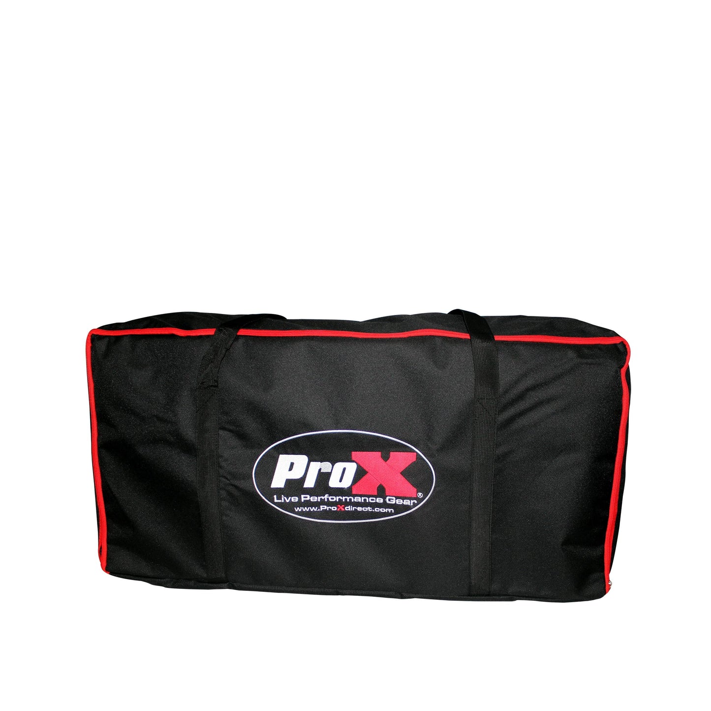 ProX Tabletop DJ Facade 4-Panel Foldable Booth With Scrims | Black