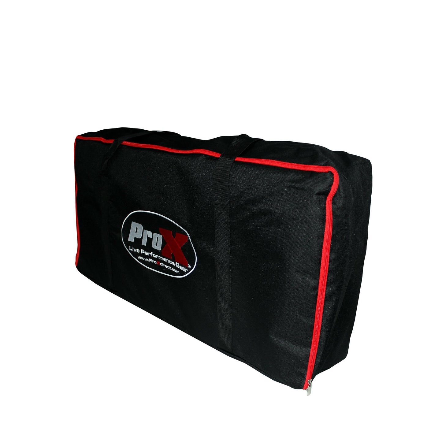 ProX Tabletop DJ Facade 4-Panel Foldable Booth With Scrims | Black