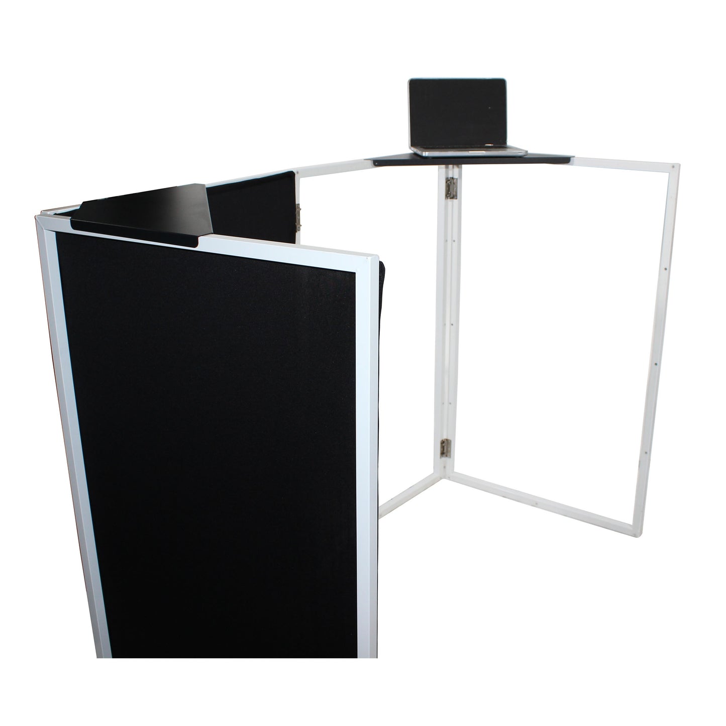 ProX Universal Set of Corner Shelves for DJ Facades | Black