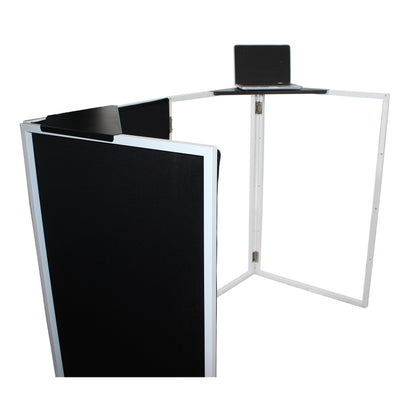 ProX Universal Set of Corner Shelves for DJ Facades | Black